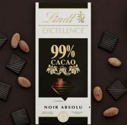 شکلات تلخ لینت 99 درصد